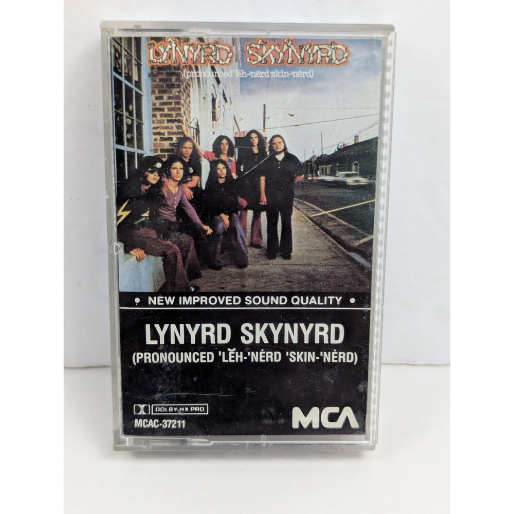 Lynyrd Skynyrd Pronounced Leh-nerd Skin-nerd Cassette MCA 37211